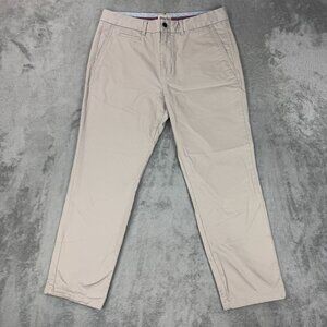 PERK Slim Fit Stretch Mens Chinos Preppy Golf Travel Tan Pants Neutral Coastal